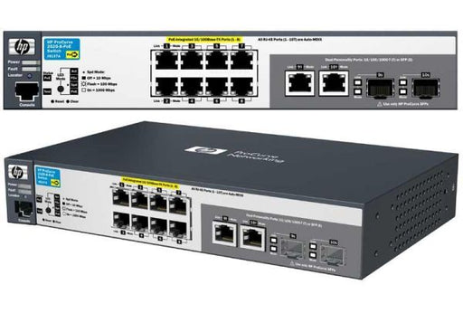 J9137A - HP ProCurve 2520-8-PoE 8-Port 10/100 Switch