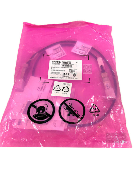 J9281D I Brand New Genuine HPE Aruba 10G SFP+ to SFP+ 1m DAC Cable 8121-1300