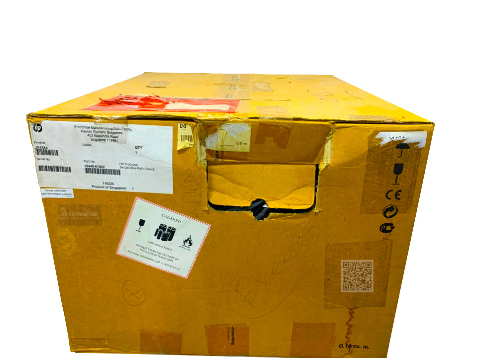 J9448A I Open Box HPE E5412-92G-PoE+/4SFP zl Switch Chassis