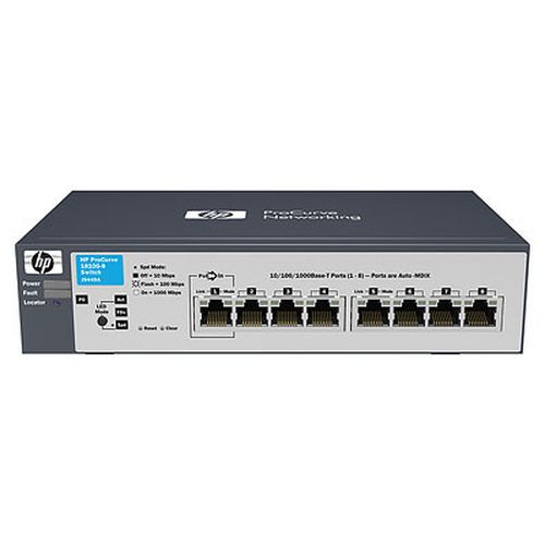 J9449A - HP ProCurve 1810G-8 8-Ports 10/100/1000Base-T Managed Gigabit Ethernet Switch