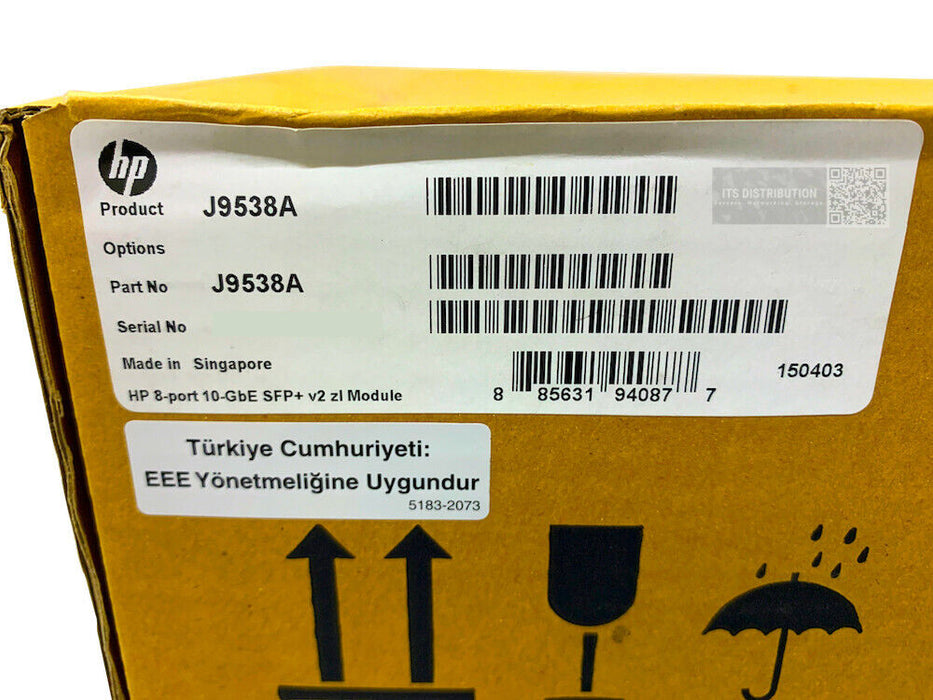 J9538A I Brand New HPE Aruba 8-port 10-GbE SFP+ v2 zl Module 5064-2003 A-5219-03