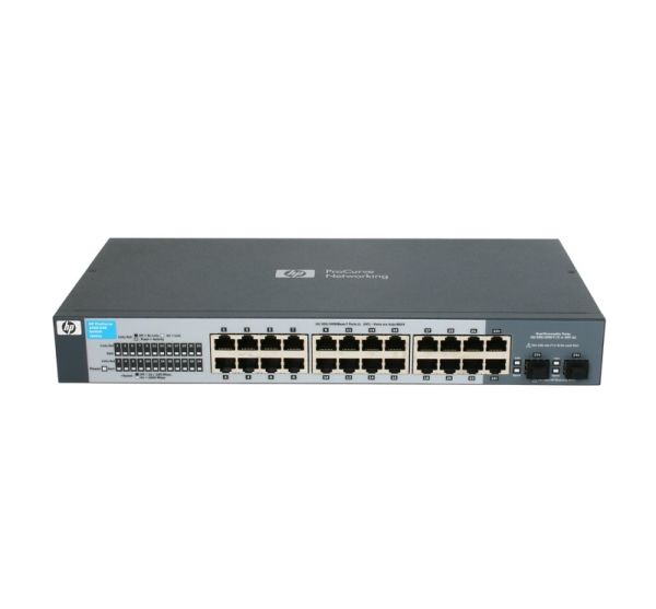 J9561-61002 - HP ProCurve 1410-24G Gigabit Ethernet Switch 24-Port 24 10/100/1000Base-T + 2 x SFP (mini-GBIC)