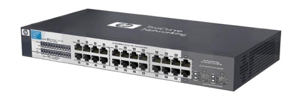 J9663A - HP 1410-24 24-Ports 24 xRJ-45 10/1000Base-T Layer-3 Unmanaged Fast Ethernet Switch Rack-Mountable