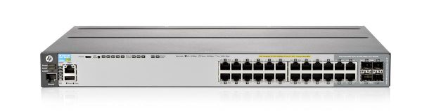 J9727A - HPE Aruba 2920 Series 24-Ports 10/100/1000BASE-T PoE+ Layer 3 Rack-mountable Managed Network Switch