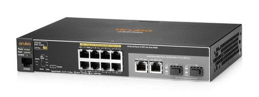 J9774ACM#ABA - HPE Aruba 2530-8G 8-Ports 10/100/1000BASE-T PoE+ Layer 2 Rack-mountable Managed Network Switch with 2-Ports SFP