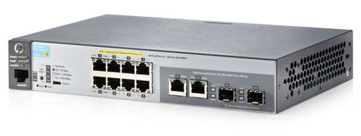 J9780A#AC3 - HP Aruba 2530 8-Ports 10/100/1000BASE-T PoE+ Layer 2 1U Rack-mountable Managed Network Switch with 2-Ports SFP