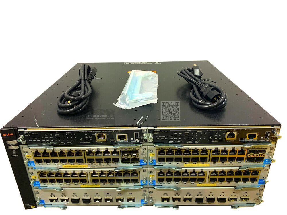 J9821A I HPE Aruba 5406R zl2 Switch CTO Dual J9827A J9990A J9986A J9993A J9828A