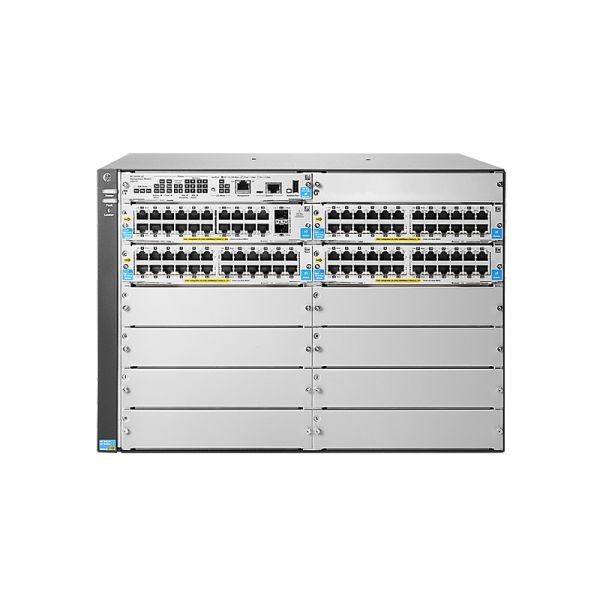 J9825A#ABA - HP 5412R-92G-PoE+/SFP+ V2 Zl2 92-Ports 10/100/1000 (PoE+) Managed Gigabit Ethernet Switch