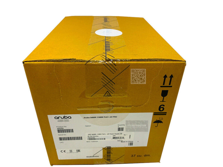 J9829A I New Sealed HPE 5400R 1100W PoE+ zl2 Power Supply 0957-2414 DCJ11002-03