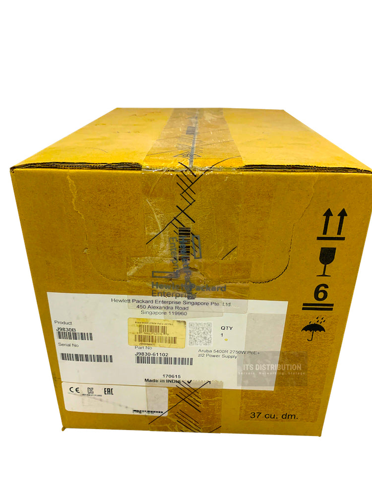 J9830B I Brand New Sealed HPE Aruba 5400R 2750W PoE+ zl2 Power Supply