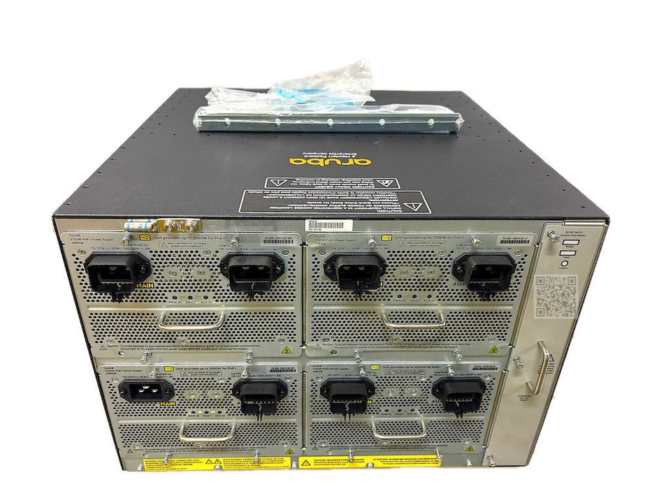 J9851A I HPE Aruba J9822A CTO 5412R v3 zl2 Switch 2x J9827A 12x J9986A 4x J9830B