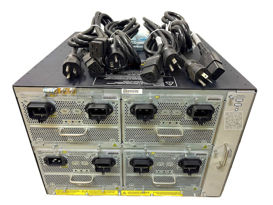 J9851A I HPE Aruba J9822A CTO 5412R v3 zl2 Switch 2x J9827A 12x J9990A 4x J9830B