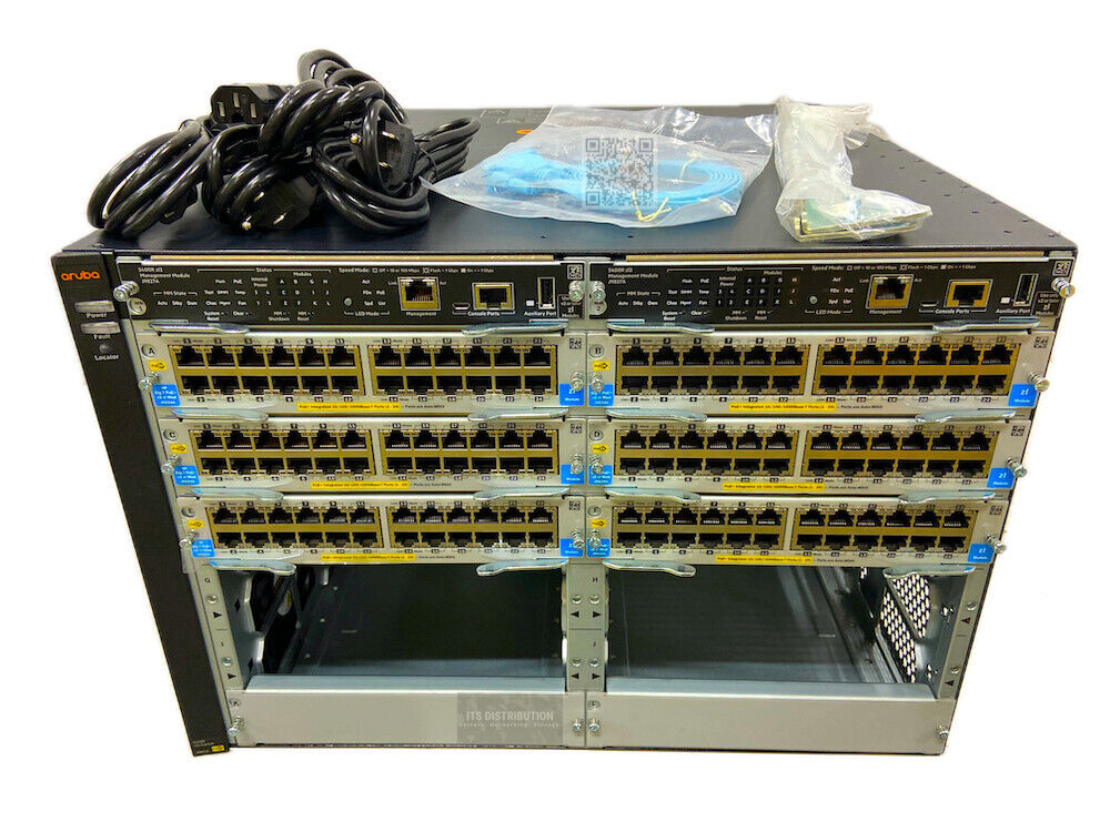 J9851A I LOADED HPE Aruba J9822A 5412R v3 zl2 Switch J9827A 6x J9534A J9828A CTO