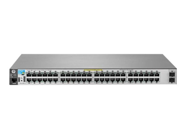 J9853A - HPE Aruba 2530 Series 48-Ports 10/100/1000BASE-T PoE+ Layer 2 Rack-mountable Managed Network Switch with 2-Ports SFP+