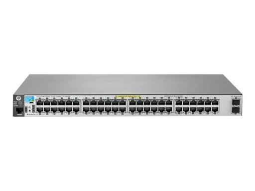 J9853A - HPE Aruba 2530 Series 48-Ports 10/100/1000BASE-T PoE+ Layer 2 Rack-mountable Managed Network Switch with 2-Ports SFP+