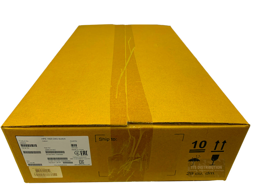 J9980A I Brand New Factory Sealed HPE OfficeConnect 1820 24G Switch