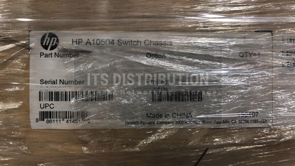 JC613A I HP 10504 Switch Bundle JC610A JC752A JC614A JG496A NEW CTO