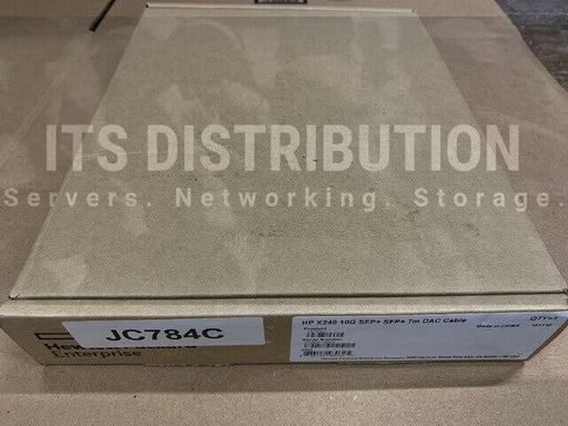 JC784C I Genuine New Sealed HPE X240 10G SFP+ SFP+ 7m Direct Attach Copper Cable