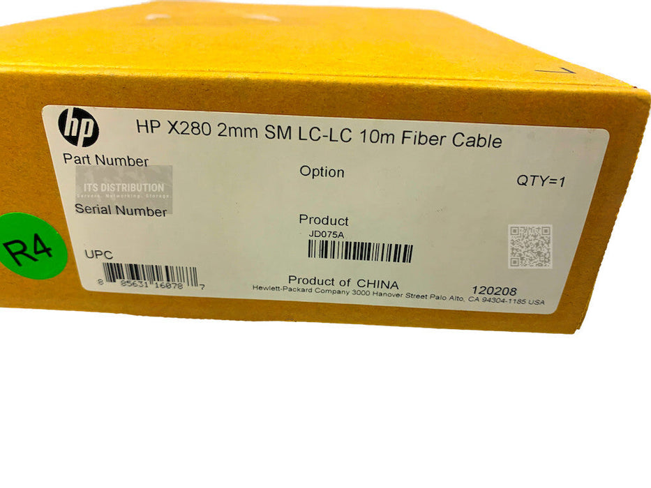JD075A I HP Fiber Optic Cable - Fiber Optic - 32.81 ft BRAND NEW SEALED