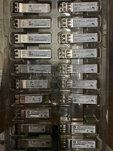 JD092B I Genuine HPE Transceiver X130 10G SFP LC SR