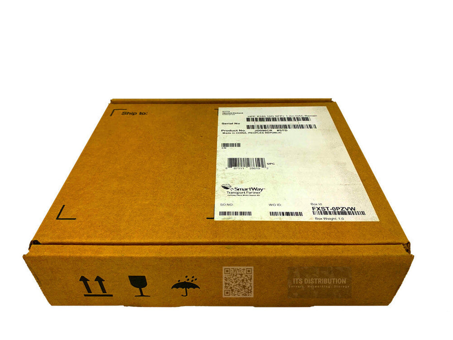 JD096C I HP X240 10G SFP+ to SFP+ 1.2m Direct Attach Copper Cable RENEW SEALED