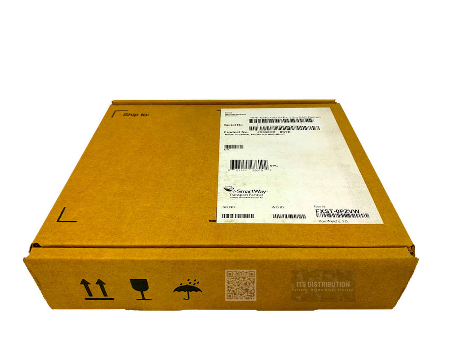 JD096C I Renew Sealed HP X240 10G SFP+ to SFP+ 1.2m Direct Attach Copper Cable