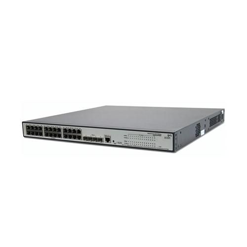 JE006A - HP 1910-24G 24-Ports 10/100/1000BASE-T Ethernet Layer 3 Rack-mountable Managed Network Switch with 4-Ports SFP