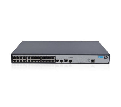 JE008-61101 - HP V1910-24G-PoE (170-Watts) 24-Ports Managed Gigabit Ethernet Switch with 4 x SFP (empty) 1u Rack-Mountable
