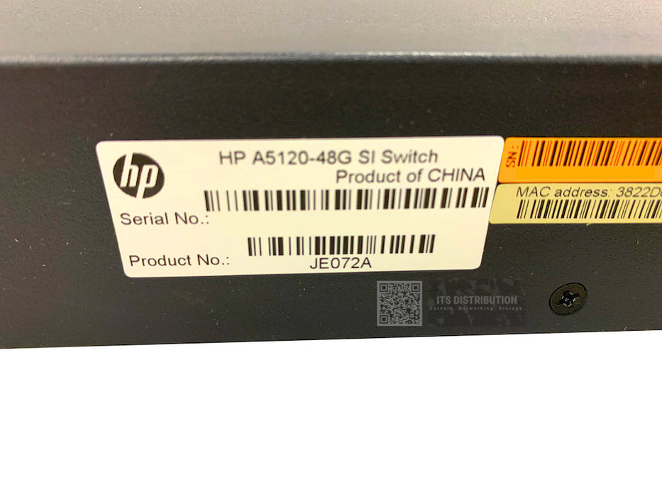 JE072A I HPE FlexNetwork 5120 48G SI Switch