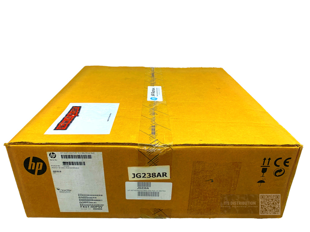 JG238A I Renew Sealed HP 5500-24G-PoE+ SI Switch with 2 Interfaces 035A0QY