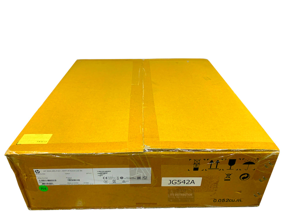 JG542A I Brand New Sealed HPE 5500-48G-PoE+-4SFP Hi Switch with 2 SLT