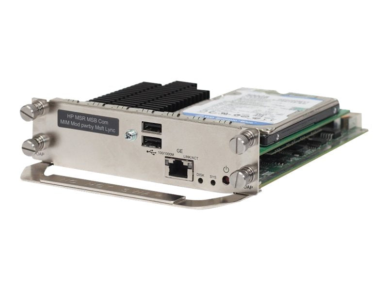 JG588A I HPE MSR Survivable Branch Comm Medium MIM Module Pwrd by MS Lync