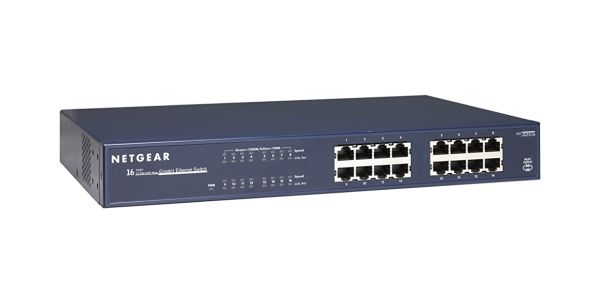 JGS516NA - NetGear ProSafe 16-Ports 10/100/1000BASE-T Ethernet Desktop Network Switch
