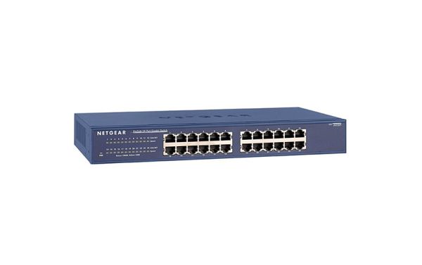 JGS524 - NetGear ProSafe 24-Ports 10/100/1000BASE-T Ethernet Desktop Network Switch