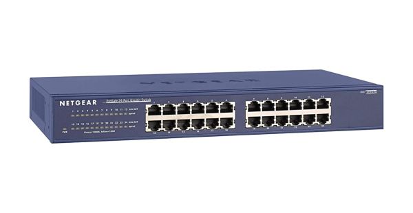 JGS524NA - NetGear ProSafe 24-Ports 10/100/1000BASE-T Ethernet Desktop Network Switch