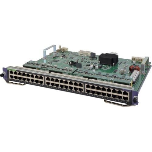 JH213A - HP 48-port 1GbE PoE+ Expansion Module for FlexNetwork 7500