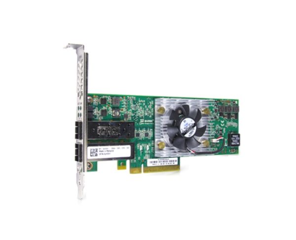 JHD51 - Dell QLE8262 Dual-Port 10Gbps SFP+ PCI-Express 2.0 x8 High Profile Converged Network Adapter
