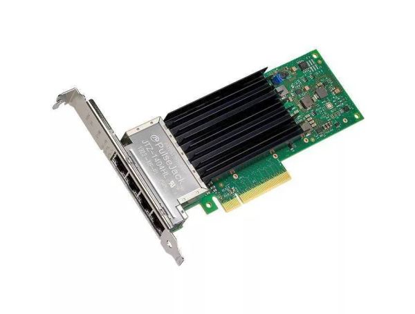 JJ8JY - Dell X710-T4L Quad-Ports 10Gbps BASE-T Ethernet PCI-Express 3.0 x8 High Profile Network Adapter