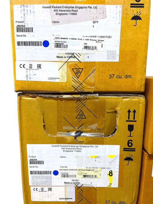 JL003A I HPE Aruba 5406R 44GT PoE+/4SFP+ v3 zl2 J9829A J9995A J9993A JL002A LOT