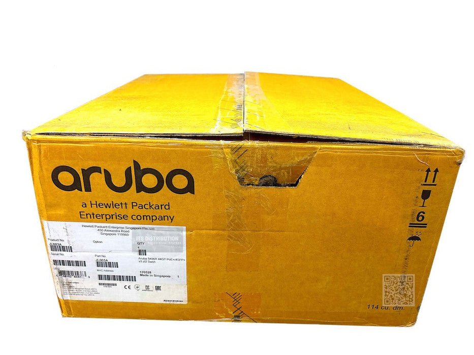 JL003A I HPE Aruba 5406R 44GT PoE+/4SFP+ v3 zl2 J9829A J9995A J9993A JL002A LOT