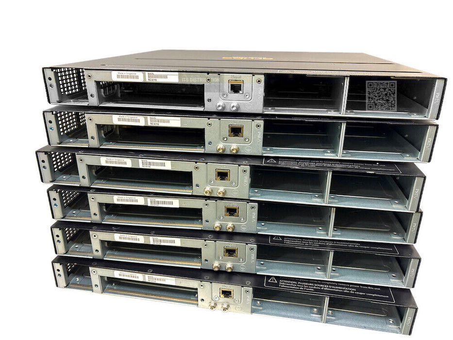 JL074A I LOT OF 6 HPE Aruba 3810M 48G PoE+ 10/100/1000BASE-T 1-Slot Switch