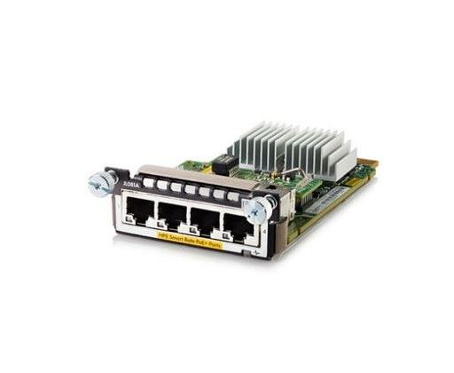 JL081A - HPE 4-Ports 1GbE PoE+ Network Module for Aruba 3810M