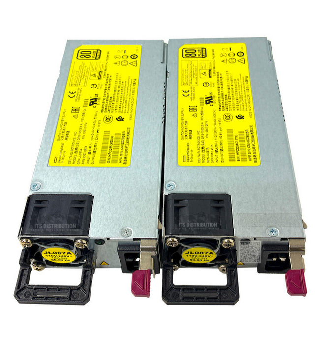 JL087A I LOT OF 4 HPE Aruba X372 54VDC 1050W 110-240VAC PSU 0957-2474 DPS-1050EB
