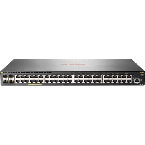 JL256-61001 - HP Aruba 2930F 48-Ports 1 GbE PoE+ Rack Mountable Network Switch with 4-Ports SFP+