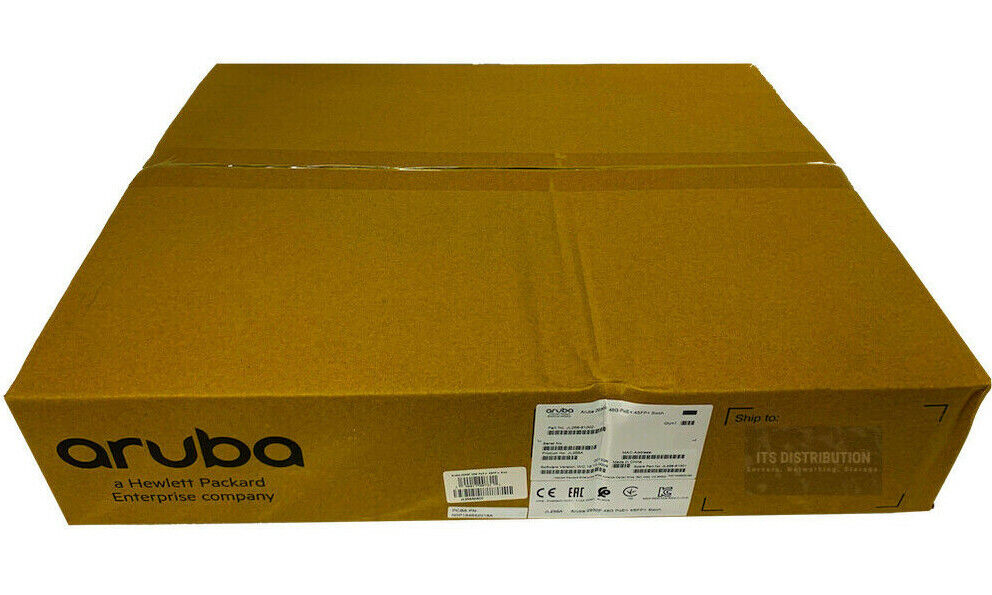 JL256A I Brand New Sealed HPE Aruba 2930F 48G PoE+ 4SFP+ Switch