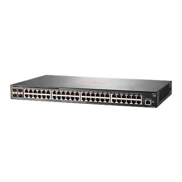 JL260A#0D1 - HP Aruba 2930F 48-Ports 1Gb/s RJ45 Uplink Layer 3 Managed Network Switch with 4-Ports SFP