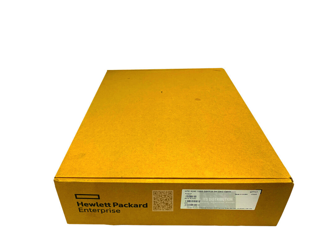JL272A I HPE 3m X240 100G QSFP28 DAC Cable Brand New