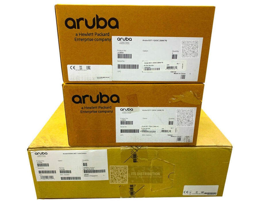 JL319A I DUAL POWER New HPE Aruba 2930M 24G 1-Slot Switch JL085A
