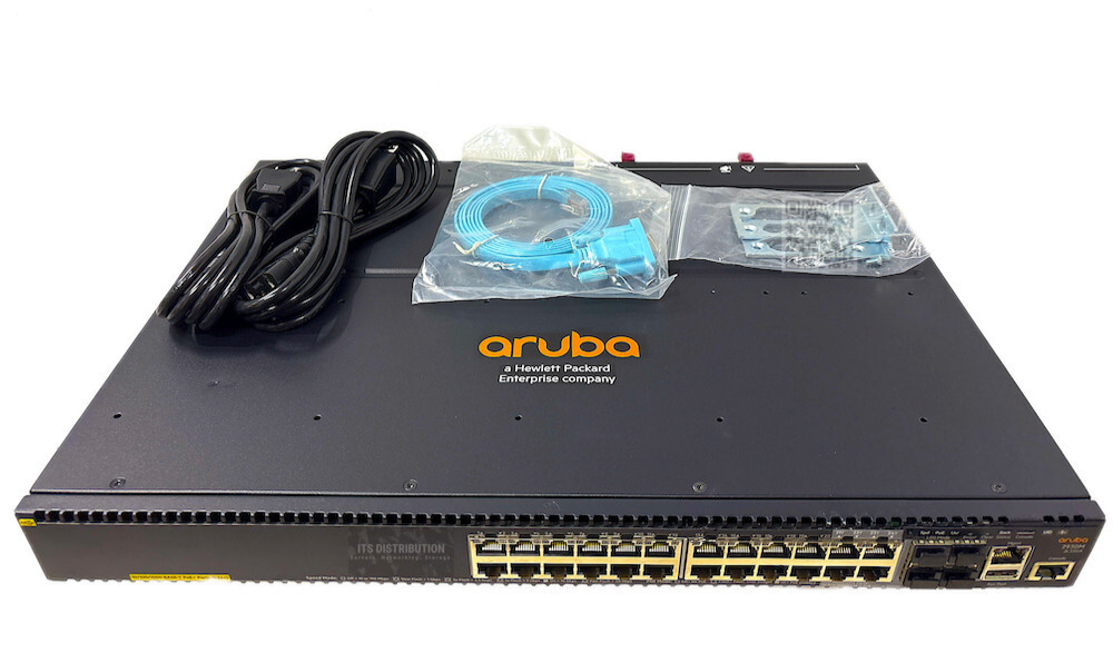 JL320A I LOADED HPE Aruba 2930M 24G PoE+ 1-Slot Switch JL325A JL083A 2x JL087A
