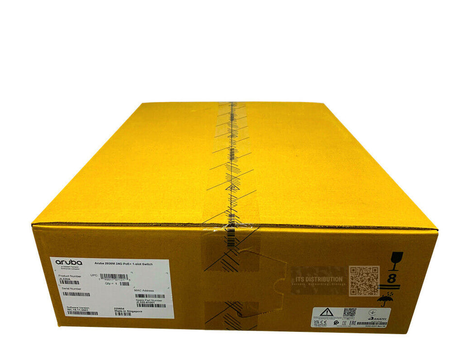 JL320A I New CTO Bundle HPE Aruba 2930M 24G PoE+ 1-Slot Switch JL078A + JL086A